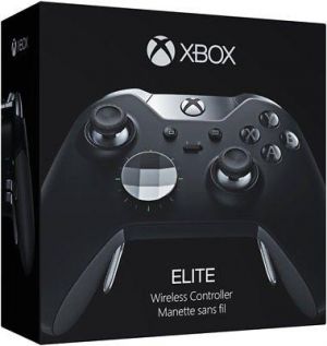 קנייה מהירה - לגיימרים ג'ויסטיקים בקר אלחוטי רשמי של מיקרוסופט בצבע שחור Xbox One Elite 