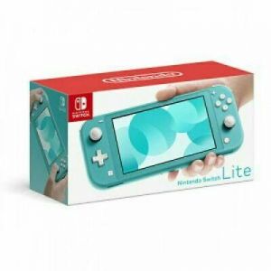קנייה מהירה - לגיימרים קונסולות למשחקי וידאו קונסולת כף יד של Nintendo Switch Lite בצבע טורקיז