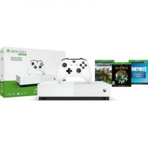 קנייה מהירה - לגיימרים קונסולות למשחקי וידאו קונסולת המהדורה הדיגיטלית של Xbox One S 1TB עם 3 משחקים